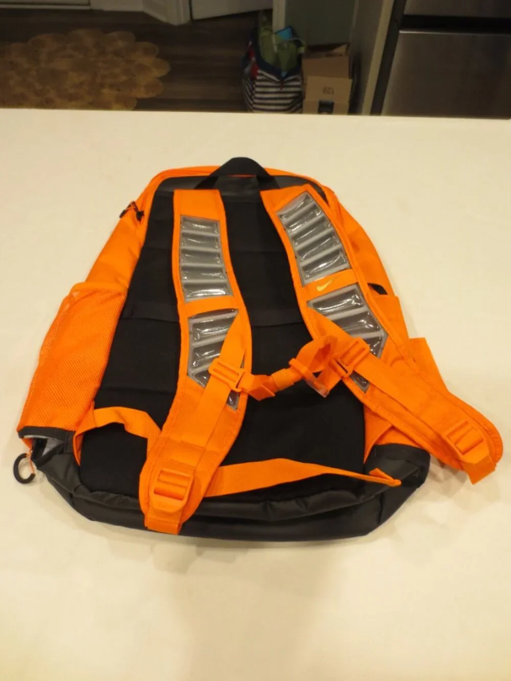 Nike Hoops Elite Basketball Backpack 32L Orange - School Bag - New w/ Tag
